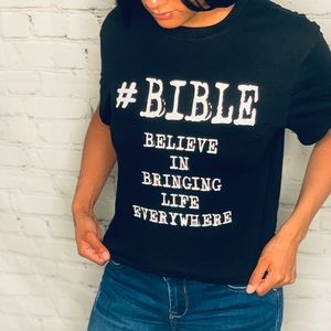 #BIBLE TSHIRT